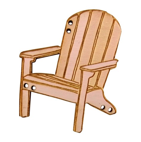 bouton bois au ptit bonheur - la cigogne qui brode