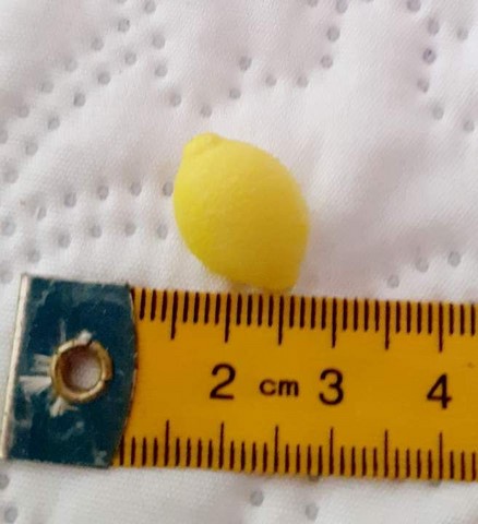 Bouton citron