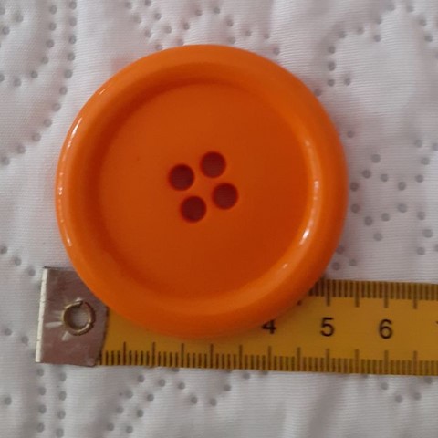 boutn clown orange