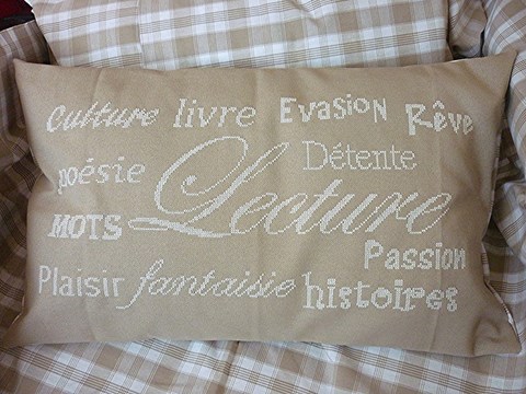 coussin la lecture
