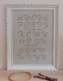 ABC LES BELLES LETTRES LA CIGOGNE QU BRODE