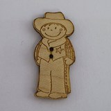 bouton bois au ptit bonheur - la cigogne qui brode