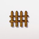 bouton bois au ptit bonheur - la cigogne qui brode