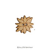 bouton bois au ptit bonheur - la cigogne qui brode