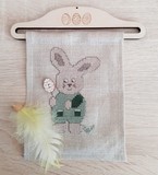 le bal des lapins-jules point de croix