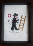 LE PETIT RAMONEUR LA CIGOGNE QUI BRODE