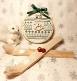mini tambour cheval de bois
