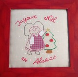 l'alsacienne a noel point de croix la cigogne qui brode