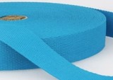 Sangle coton turquoise